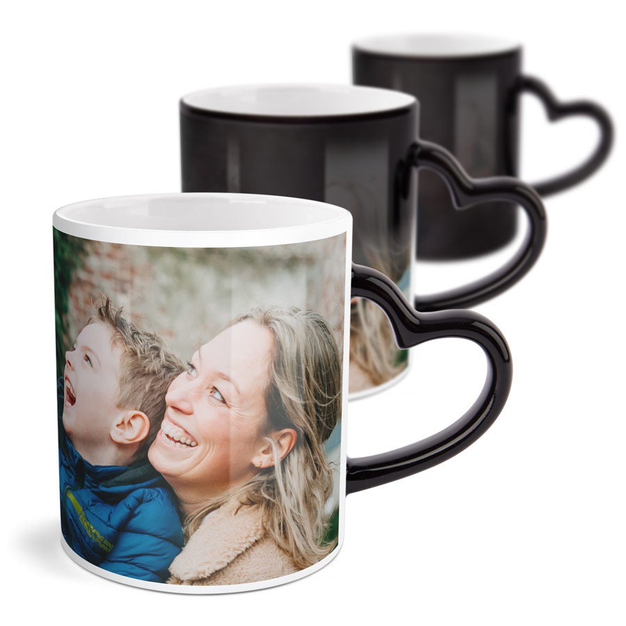Mug magique - changement couleur 330 ml